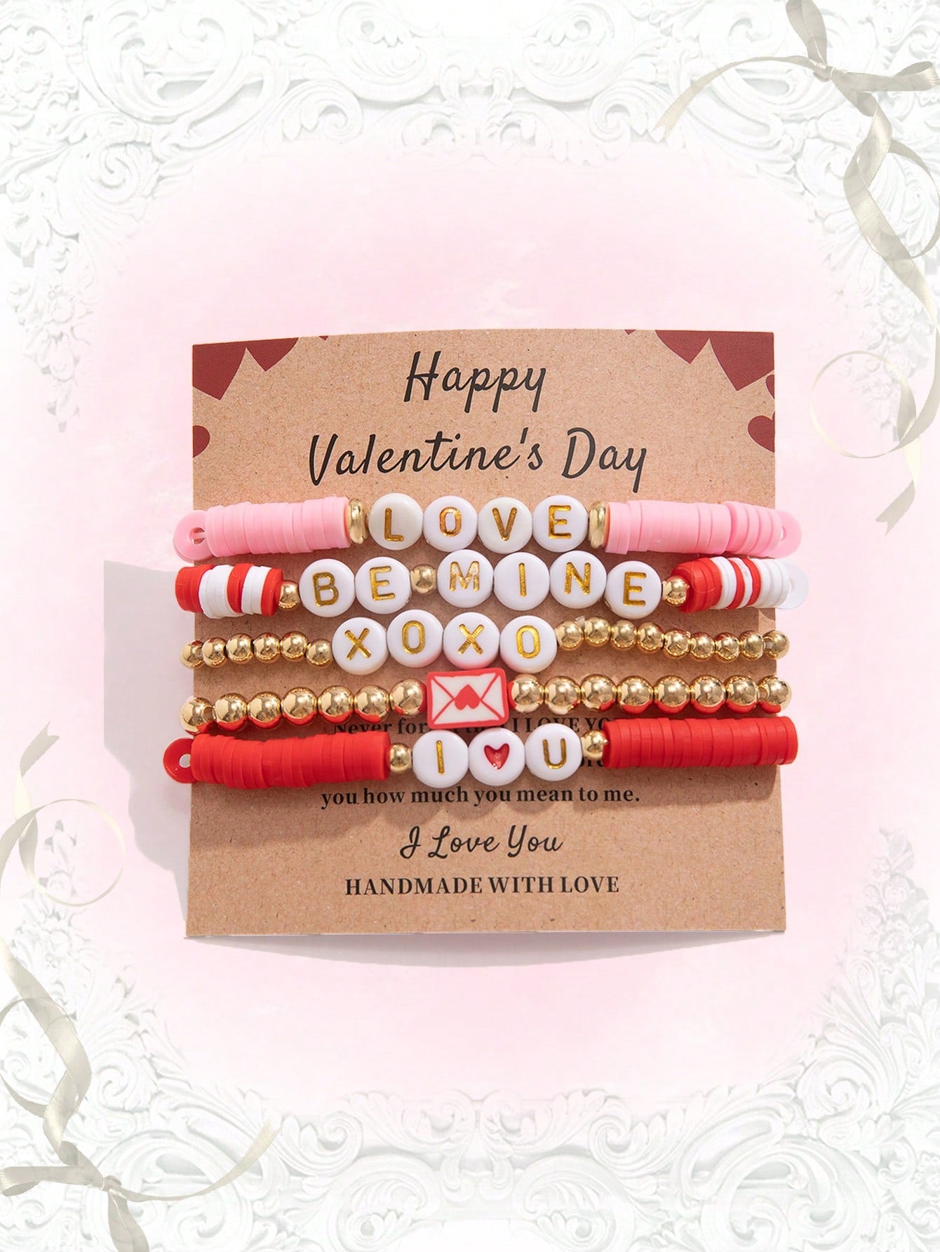 Lot de bracelet saint Valentin