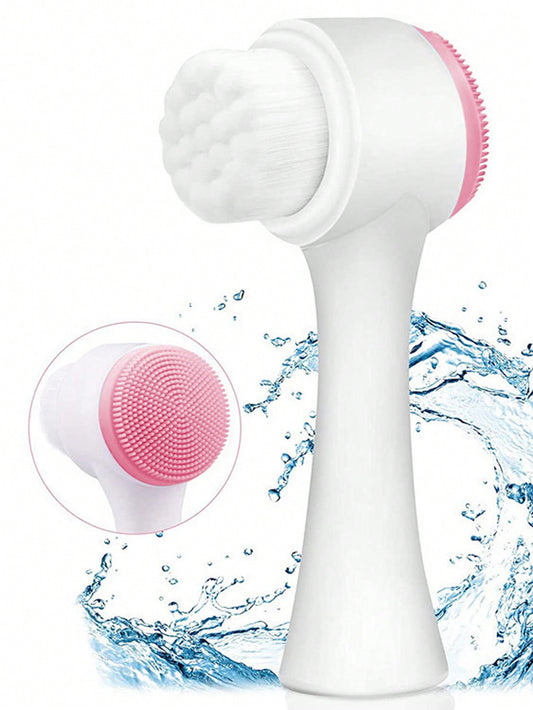 Brosse pour visage 2en1