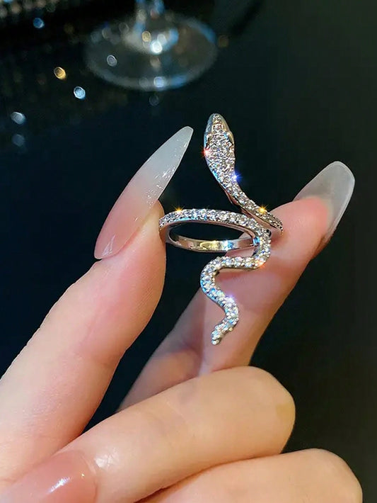 Bague avec strass