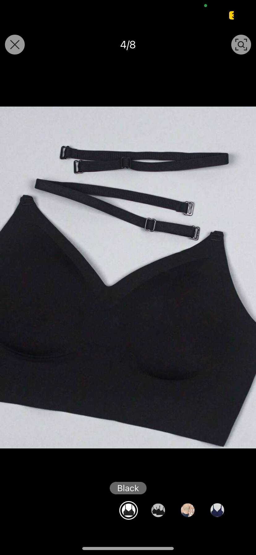 Soutien gorge pour robe ou haut dos nus