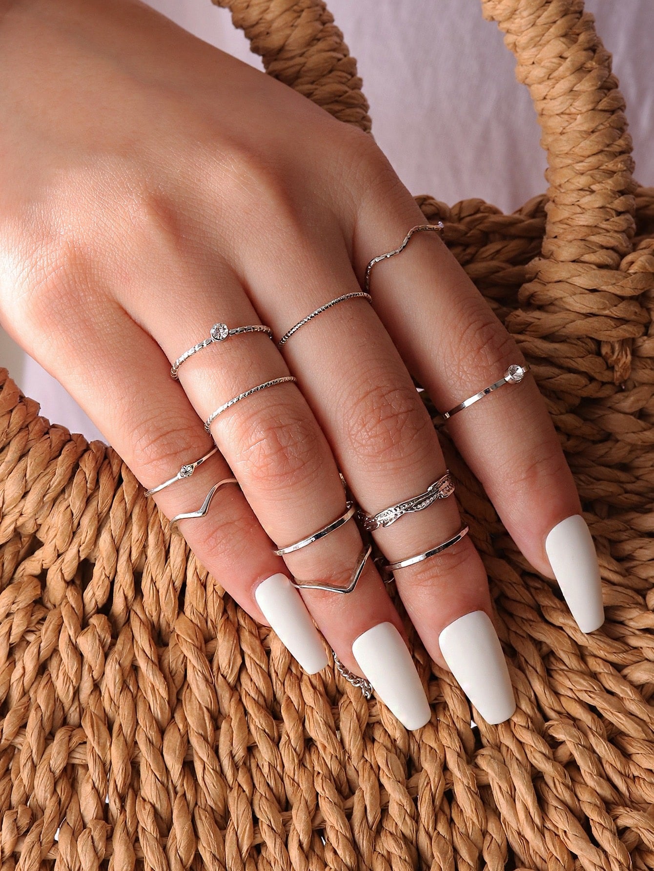 Set of rings 22pcs