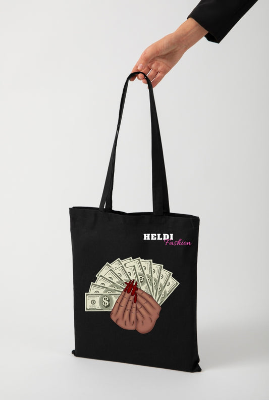 Sac Heldi Fashion motif money