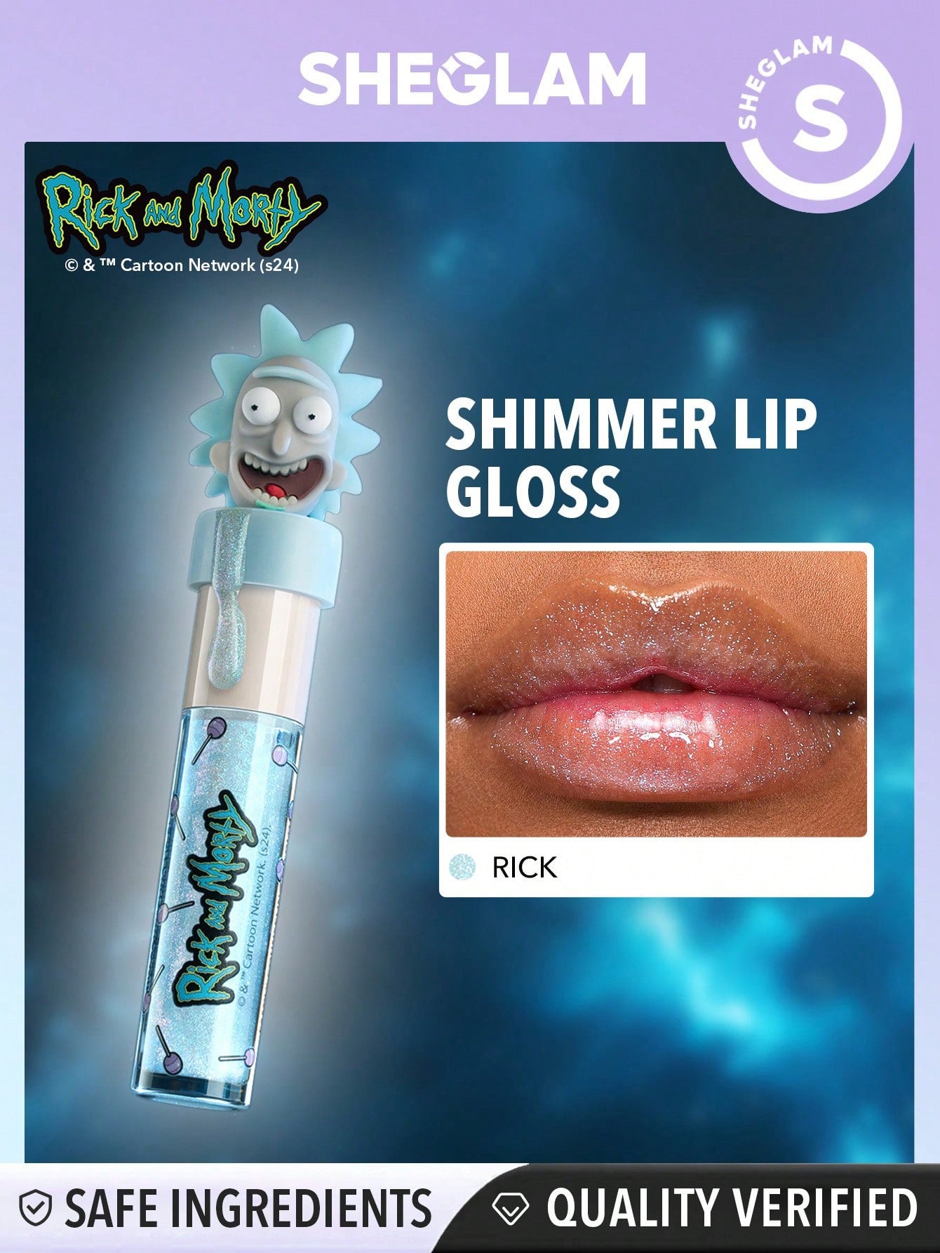 LipGloss fruité Rick and Morty