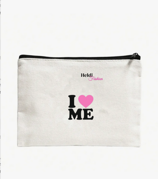 Trousse Heldi fashion motif I ❤️ me