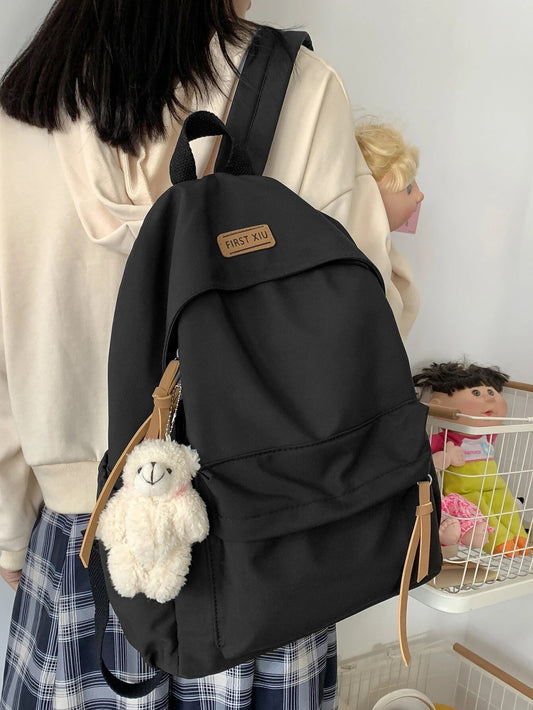 Sac à dos avec mini peluche