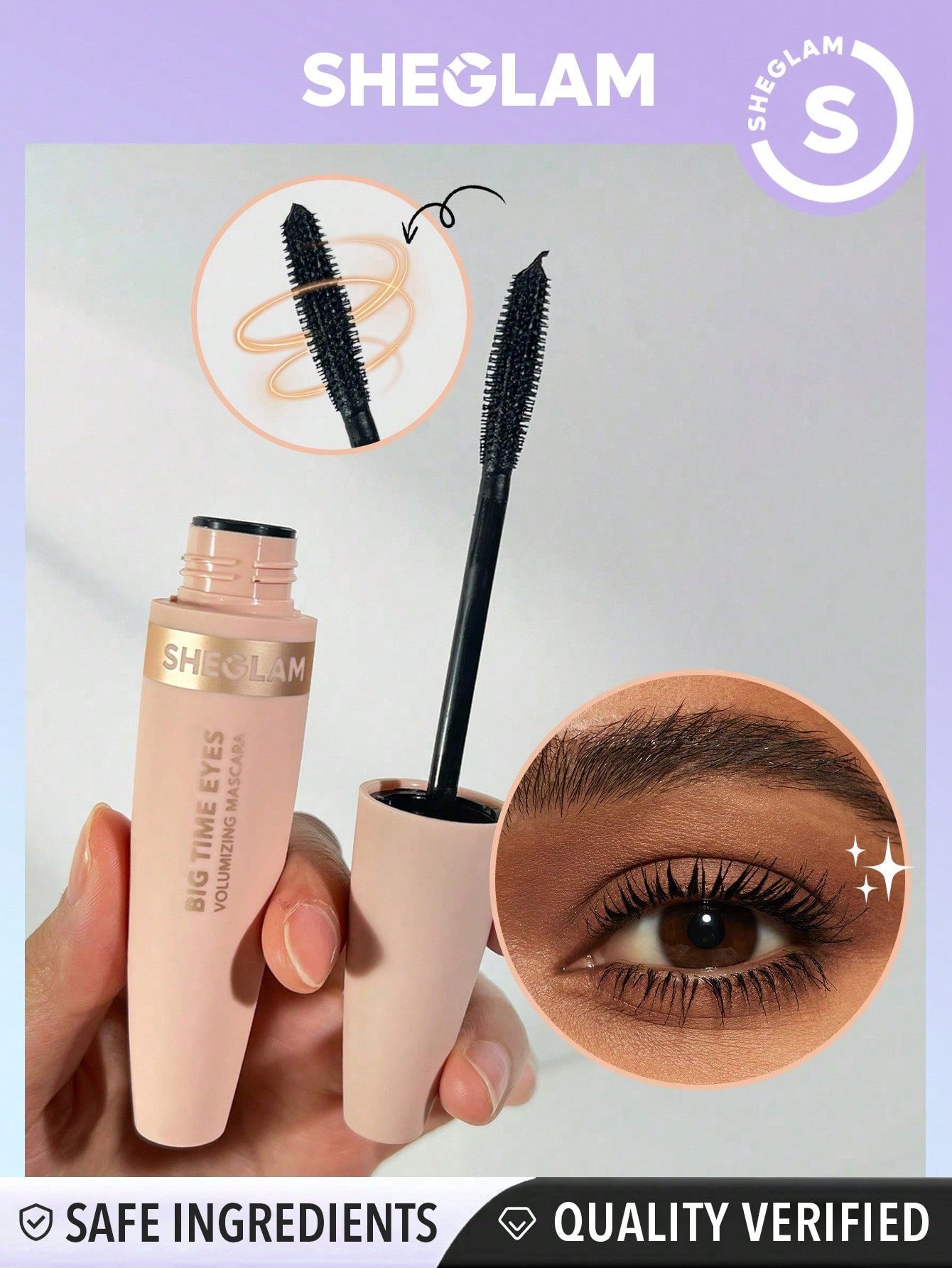 Mascara sheglam volumineux