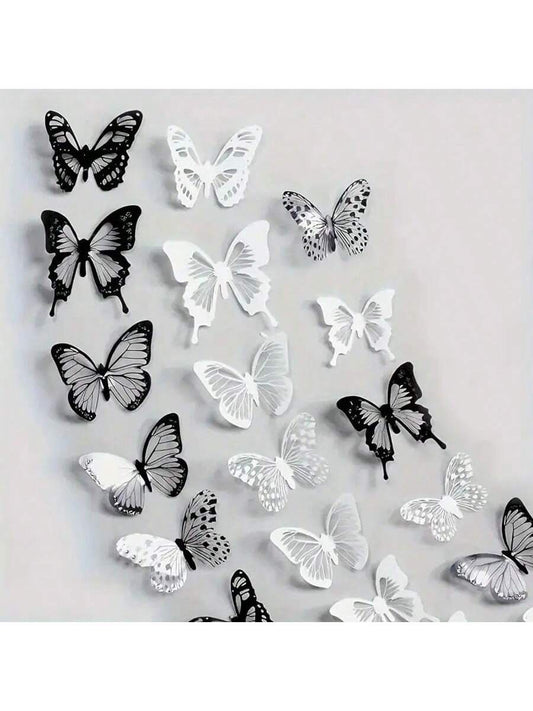 Décoration mural papillon 18pcs