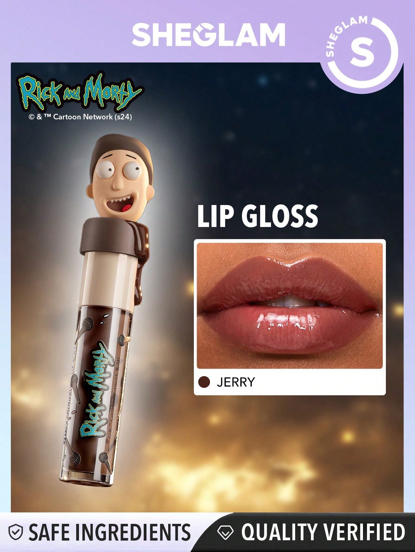 LipGloss fruité Rick and Morty