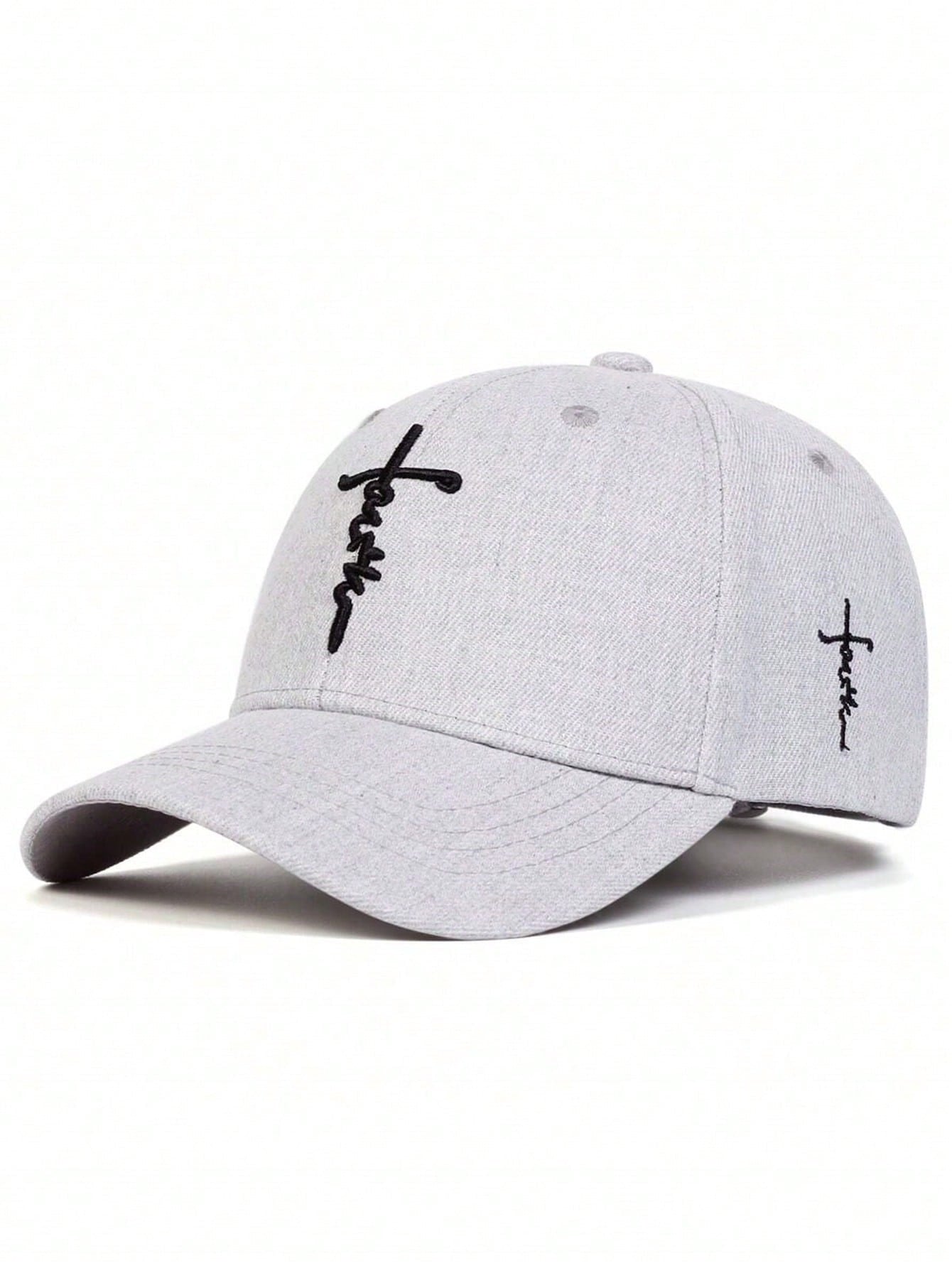 Cross pattern cap