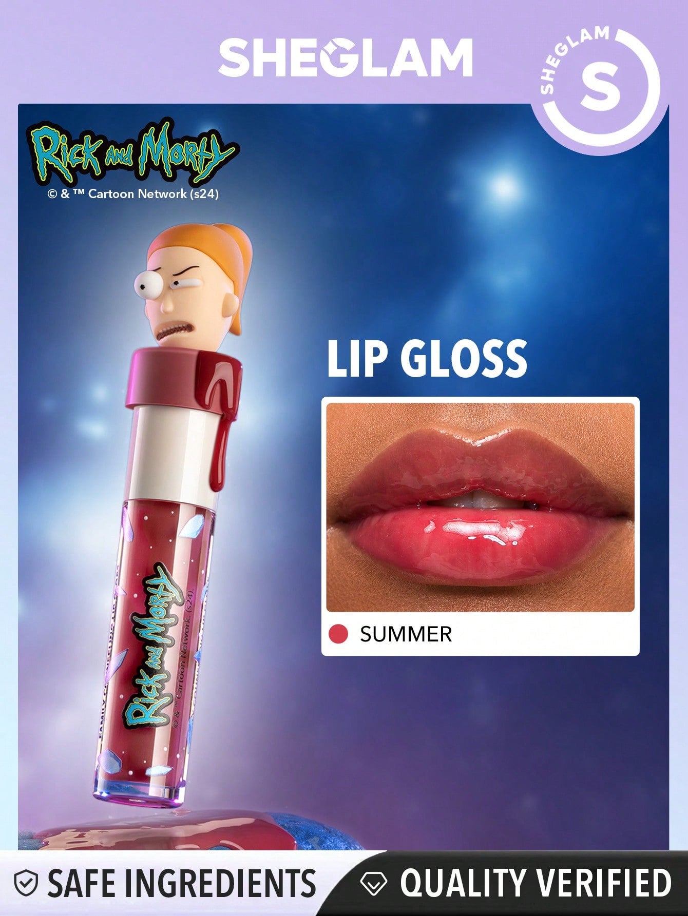 LipGloss fruité Rick and Morty