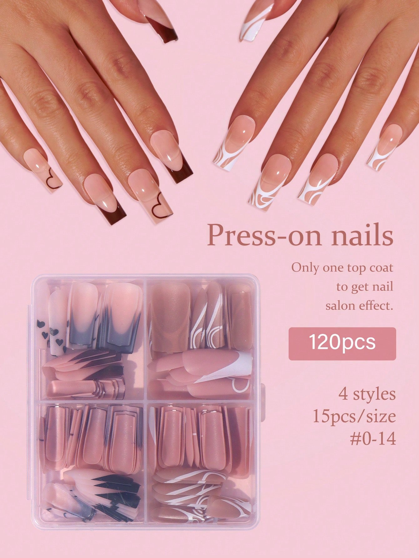 False nails 240pcs