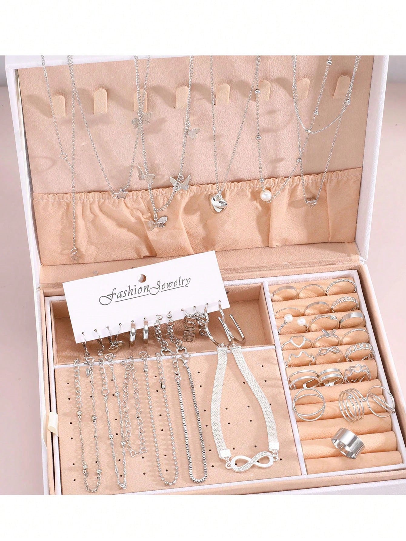 Ensemble de bijoux box non inclus 46pcs