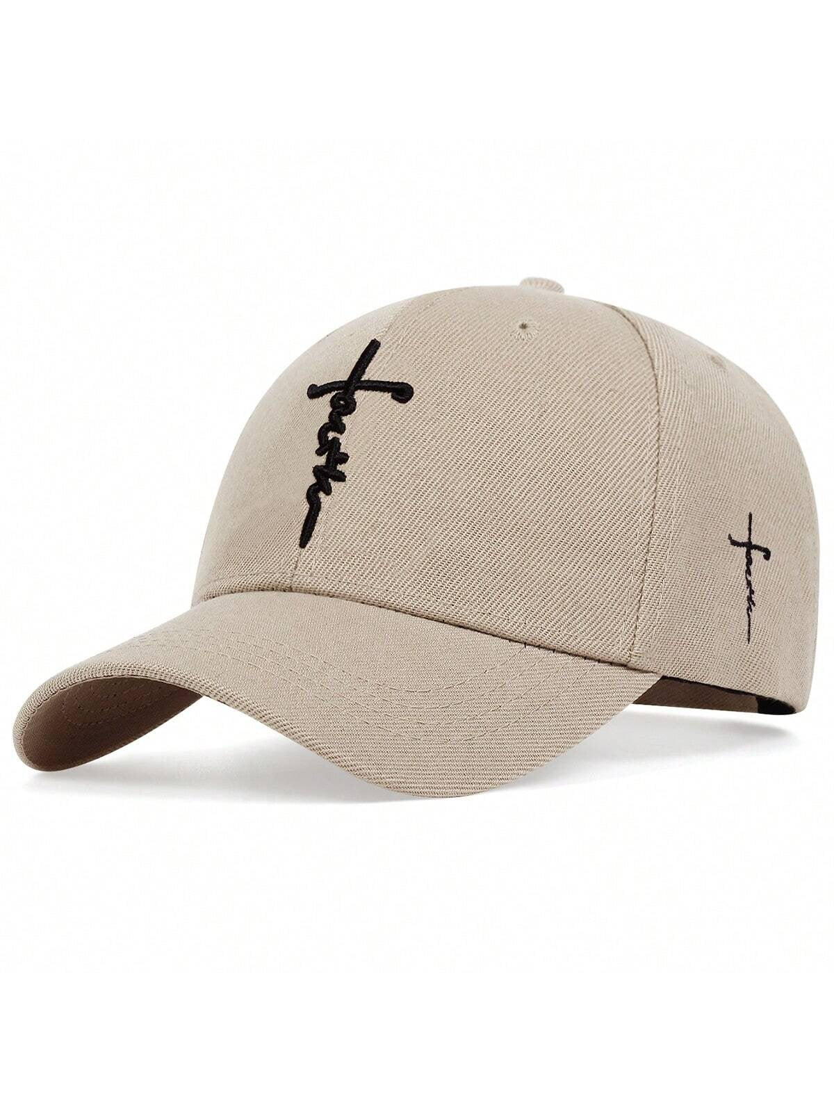 Cross pattern cap