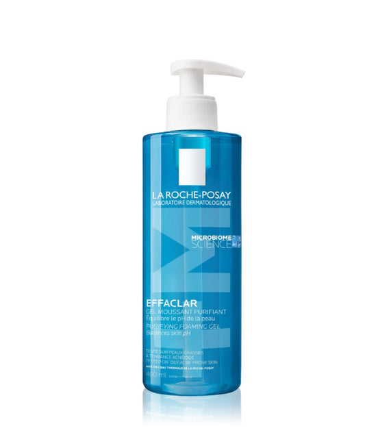 La roche-posay effaclar gel purifiant en profondeur pour peau grasse et sensible 400ml