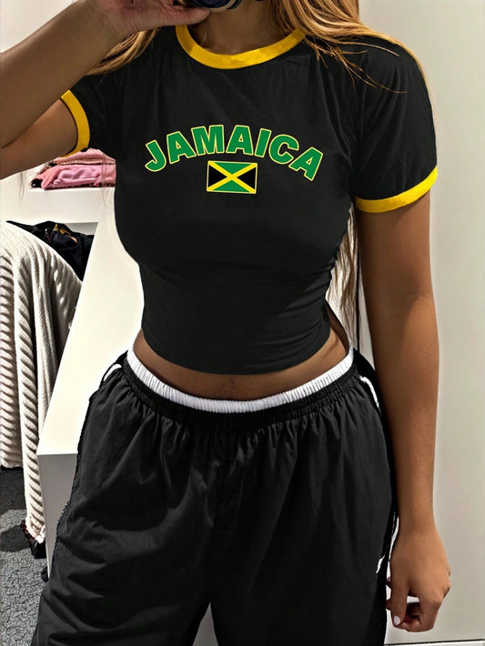 Crop top Jamaïque 🇯🇲