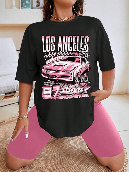 T-shirt motif Los Angeles