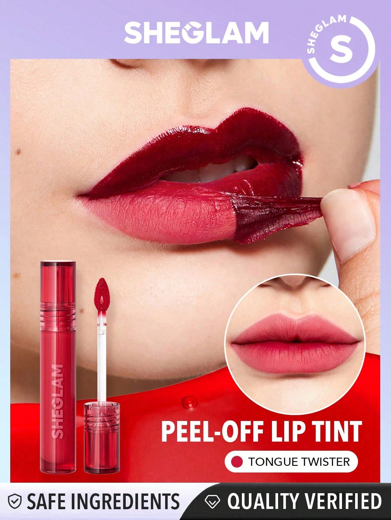 Gloss peeling rouge